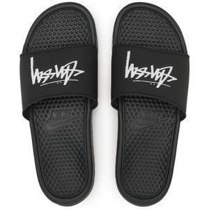 Stüssy X Nike Slide Sandals (Off Noir) [Brand New]